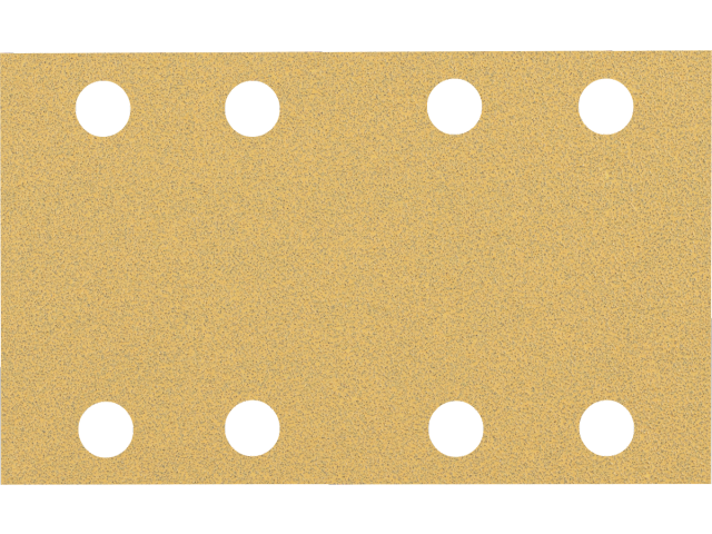 Brusni papir EXPERT Bosch z 8 luknjami za vibracijske brusilnike, Dimenzije: 80x133mm, Zrnatost: 80, 2608900879